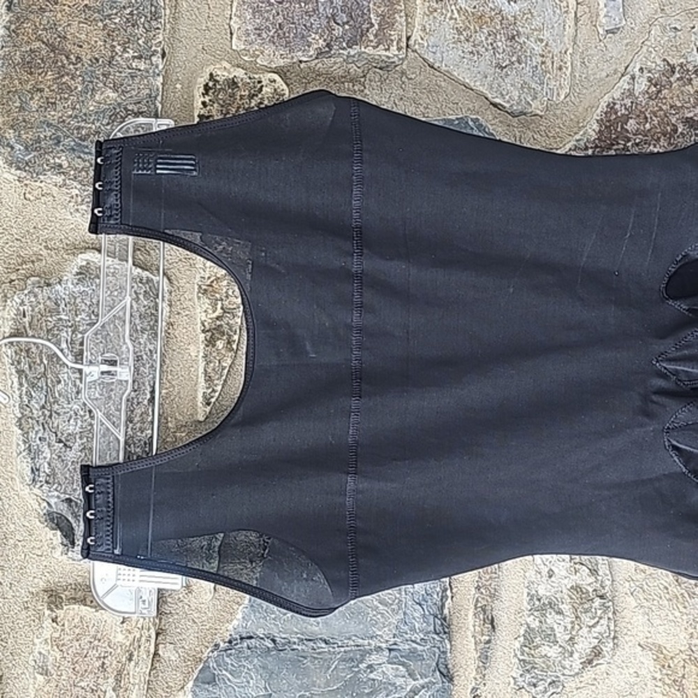 Faja Cachetera - Black Black Compression Corset G… - image 2